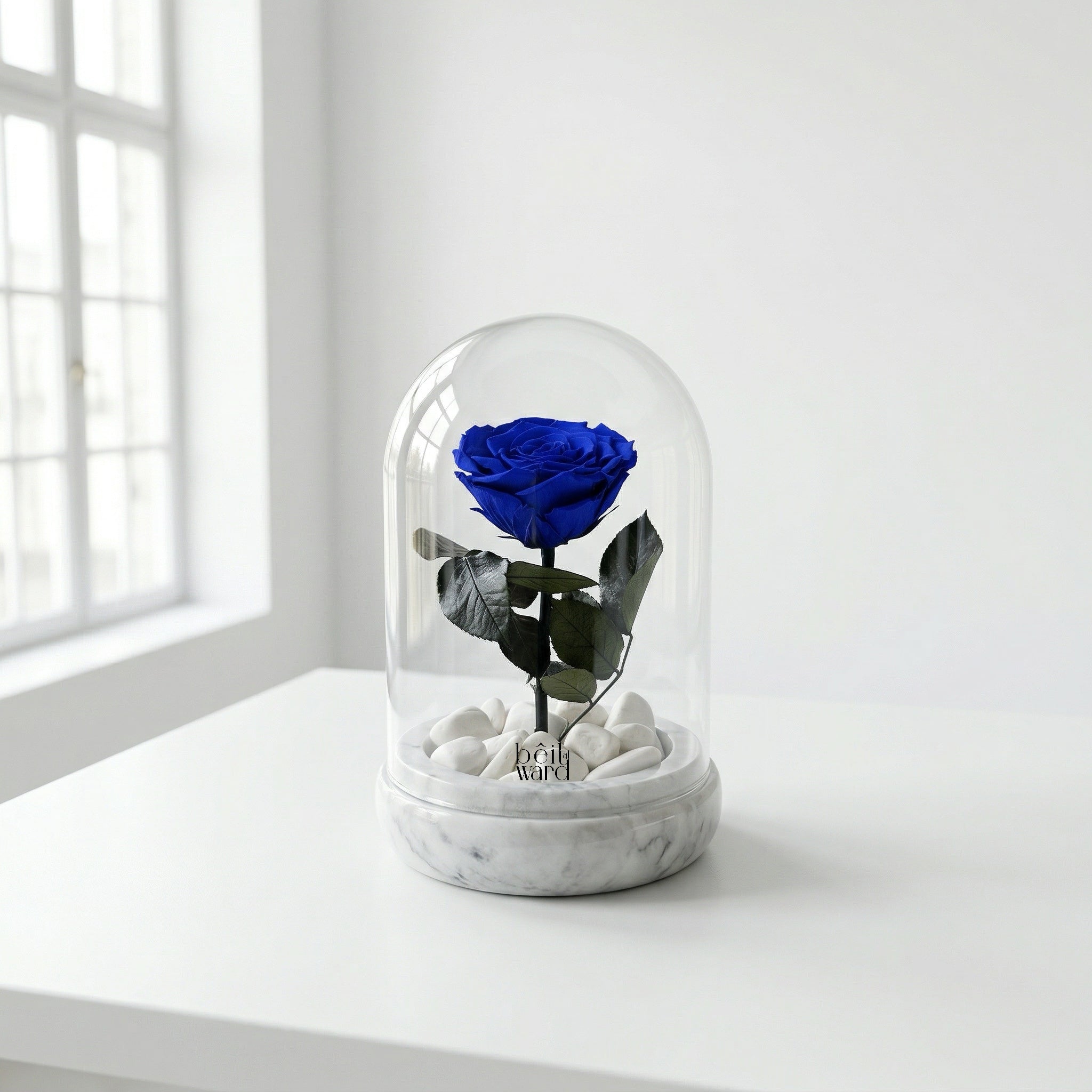 Fleur en blue