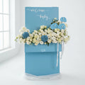 Flower blue art