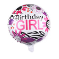 Birthday girl balloon