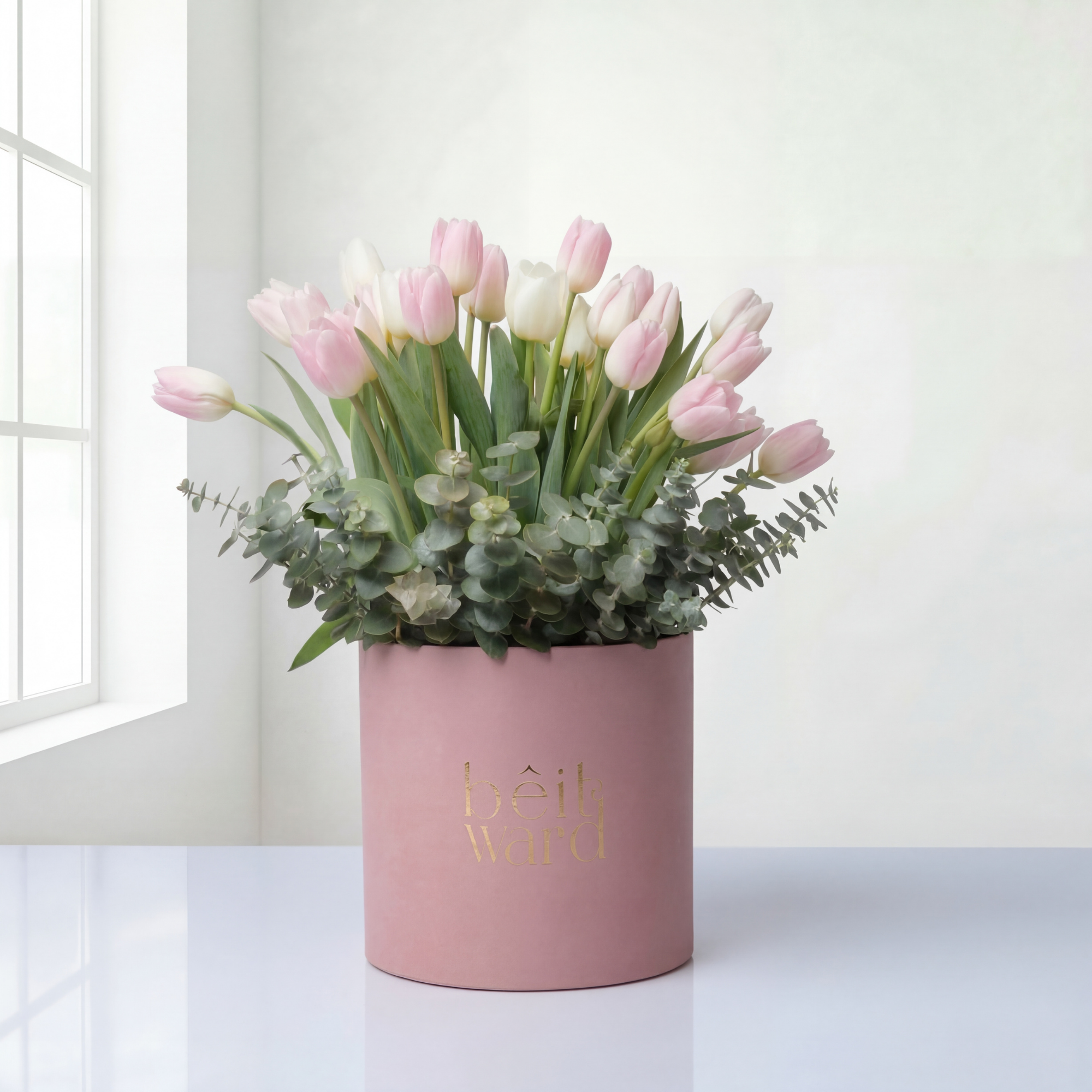 Fountain Flames In Pink L